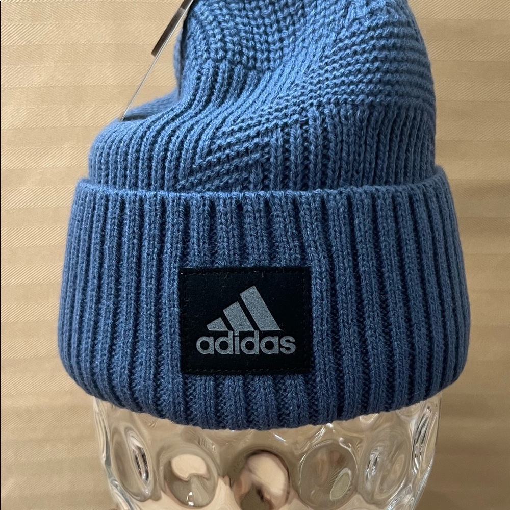 COPY - Men’s/Unisex Adidas Steel Blue Beanie